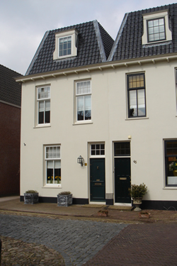 Bouwbedrijf Vlot bv Huizen, Gansoordstraat na de renovatie