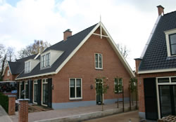 Bouwbedrijf Vlot bv Nieuwbouw in oude stijl, Botterstraat, Huizen